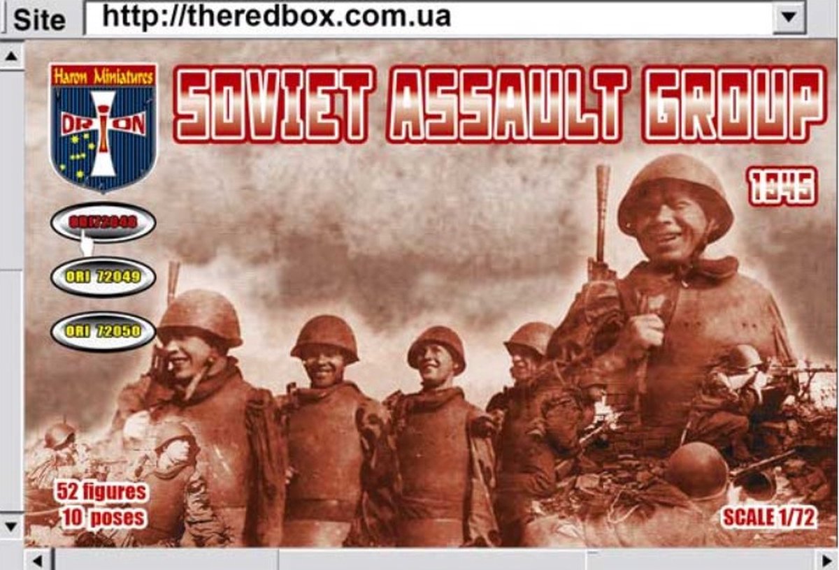 Orion | 72048 | Soviet Assault Group | 1:72